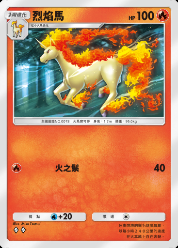 烈焰馬卡圖