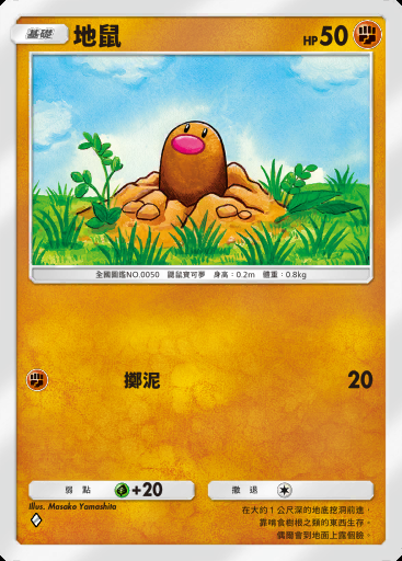 地鼠卡圖