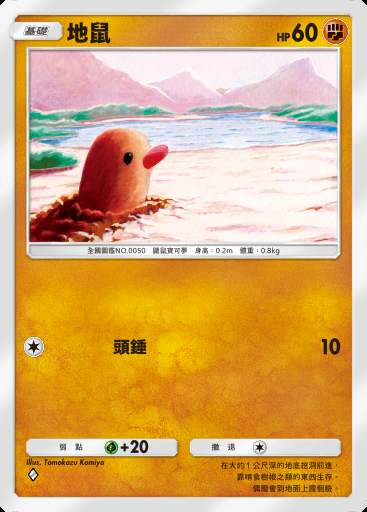 地鼠卡圖