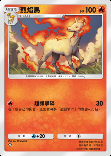 烈焰馬卡圖