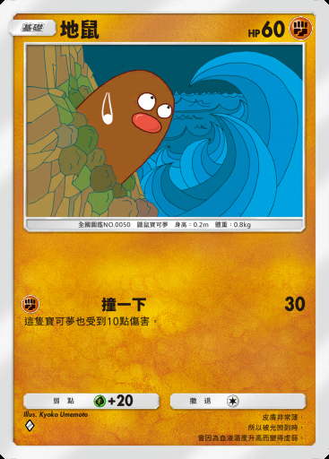 地鼠卡圖
